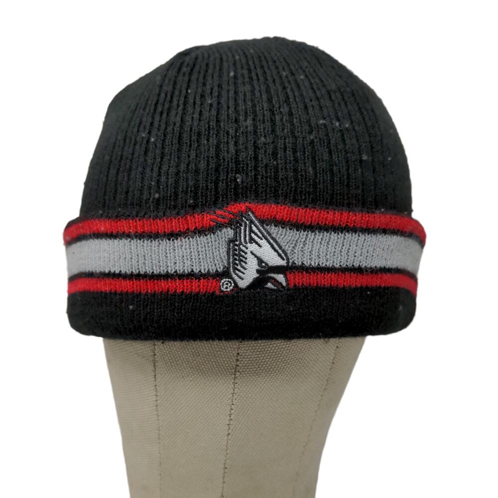 NCAA Brand Ball State Cardinals Beanie Toboggan Hat Embroidered Logo Black